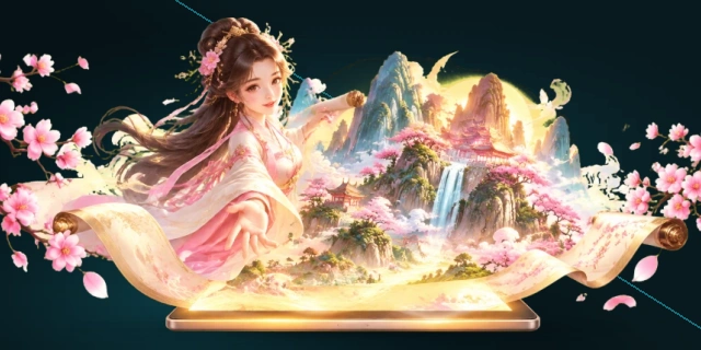 江山美景画